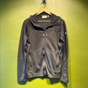 fjallraven Men's Gray Abisko Trail Fleece Jacket